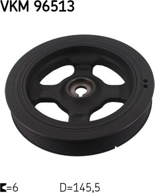 SKF VKM 96513 - Puleggia cinghia, Albero a gomiti autozon.pro