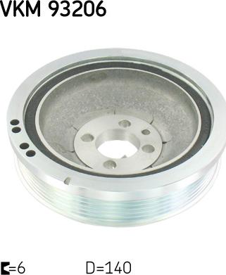 SKF VKM 93206 - Puleggia cinghia, Albero a gomiti autozon.pro