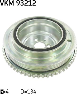 SKF VKM 93212 - Puleggia cinghia, Albero a gomiti autozon.pro