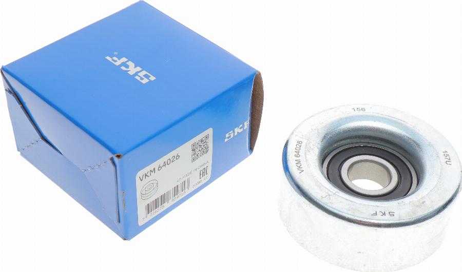 SKF VKM 64026 - Galoppino / Guidacinghia, Cinghia Poly-V autozon.pro