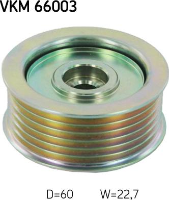 SKF VKM 66003 - Galoppino / Guidacinghia, Cinghia Poly-V autozon.pro