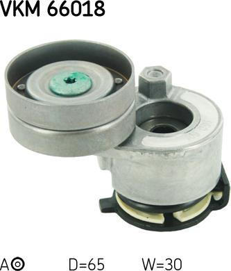 SKF VKM 66018 - Galoppino / Guidacinghia, Cinghia Poly-V autozon.pro