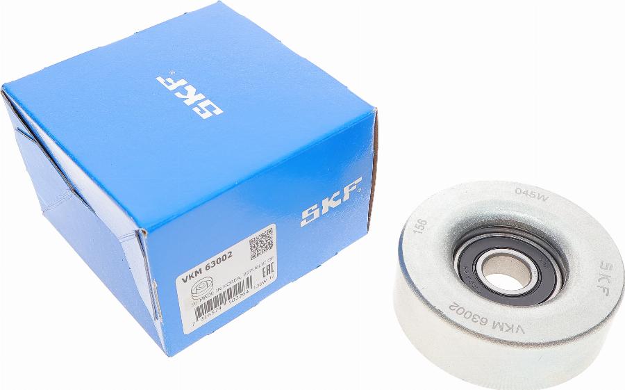 SKF VKM 63002 - Galoppino / Guidacinghia, Cinghia Poly-V autozon.pro