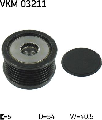 SKF VKM 03211 - Puleggia cinghia, Alternatore autozon.pro