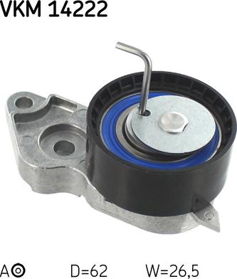 SKF VKM 14222 - Rullo tenditore, Cinghia dentata autozon.pro