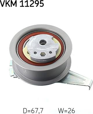 SKF VKM11295 - Rullo tenditore, Cinghia dentata autozon.pro