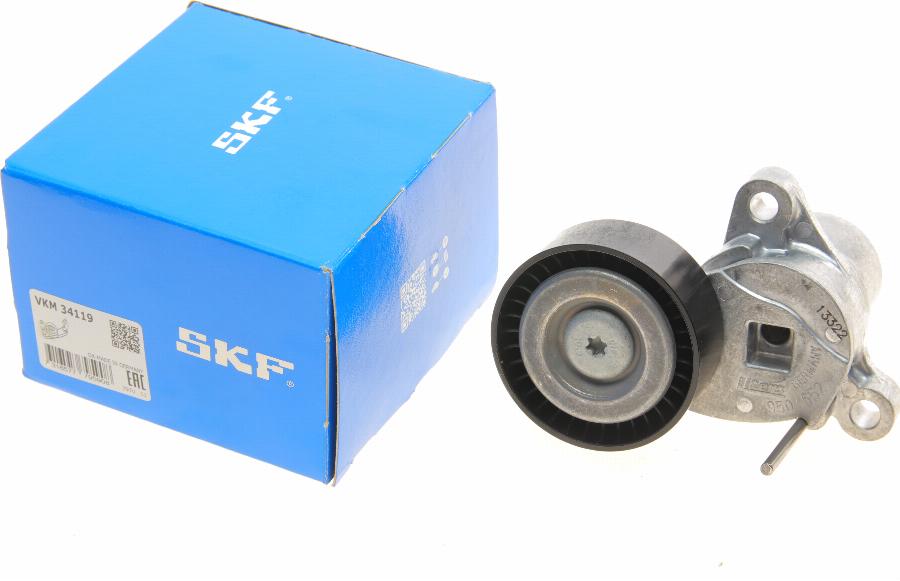 SKF VKM 34119 - Galoppino / Guidacinghia, Cinghia Poly-V autozon.pro