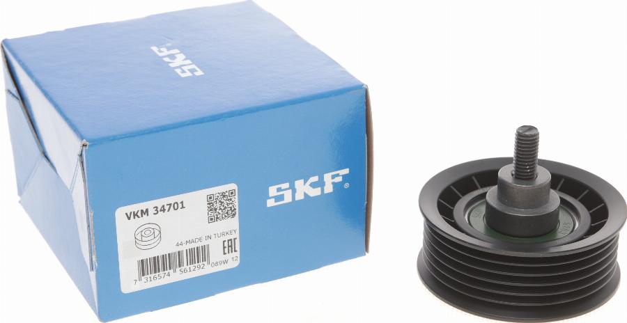 SKF VKM 34701 - Galoppino / Guidacinghia, Cinghia Poly-V autozon.pro