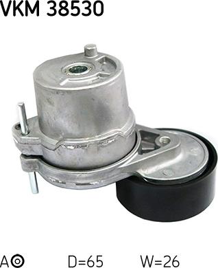 SKF VKM 38530 - Galoppino / Guidacinghia, Cinghia Poly-V autozon.pro