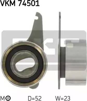 SKF VKM 74501 - Rullo tenditore, Cinghia dentata autozon.pro