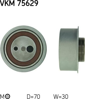 SKF VKM 75629 - Rullo tenditore, Cinghia dentata autozon.pro