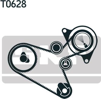 SKF VKMA 99004 - Kit cinghie dentate autozon.pro