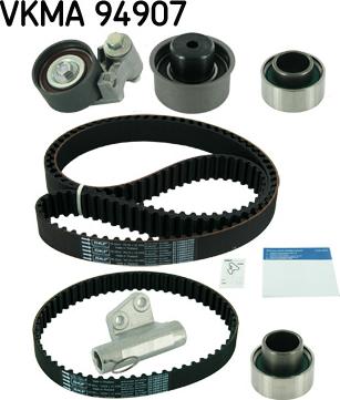 SKF VKMA 94907 - Kit cinghie dentate autozon.pro