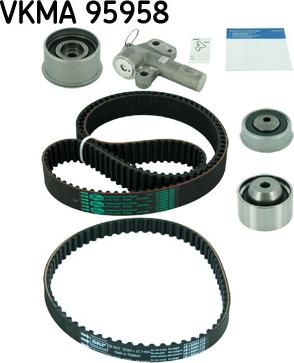 SKF VKMA 95958 - Kit cinghie dentate autozon.pro