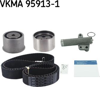 SKF VKMA 95913-1 - Kit cinghie dentate autozon.pro