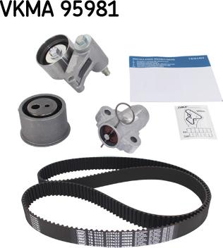 SKF VKMA 95981 - Kit cinghie dentate autozon.pro