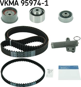 SKF VKMA 95974-1 - Kit cinghie dentate autozon.pro