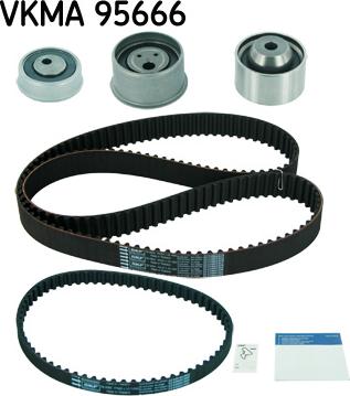 SKF VKMA 95666 - Kit cinghie dentate autozon.pro