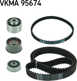 SKF VKMA 95674 - Kit cinghie dentate autozon.pro