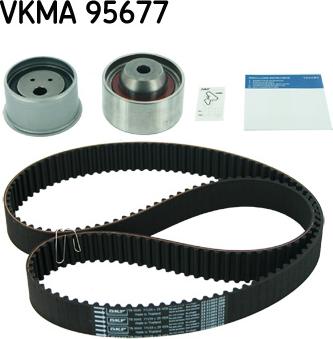 SKF VKMA 95677 - Kit cinghie dentate autozon.pro