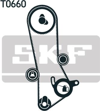 SKF VKMA 91201 - Kit cinghie dentate autozon.pro