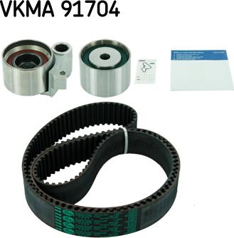 SKF VKMA 91704 - Kit cinghie dentate autozon.pro