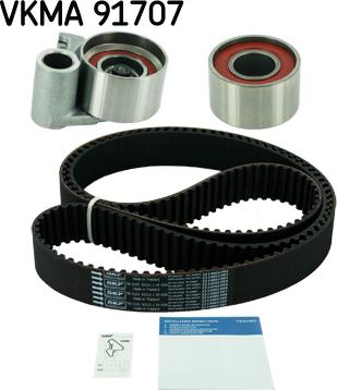 SKF VKMA 91707 - Kit cinghie dentate autozon.pro