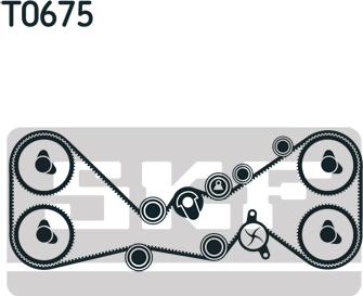 SKF VKMA 98114 - Kit cinghie dentate autozon.pro