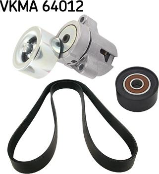 SKF VKMA 64012 - Kit Cinghie Poly-V autozon.pro