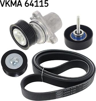 SKF VKMA 64115 - Kit Cinghie Poly-V autozon.pro