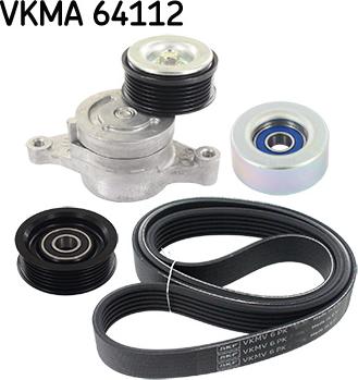 SKF VKMA 64112 - Kit Cinghie Poly-V autozon.pro