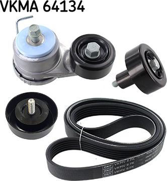 SKF VKMA 64134 - Kit Cinghie Poly-V autozon.pro