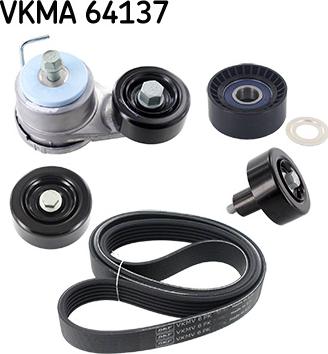 SKF VKMA 64137 - Kit Cinghie Poly-V autozon.pro