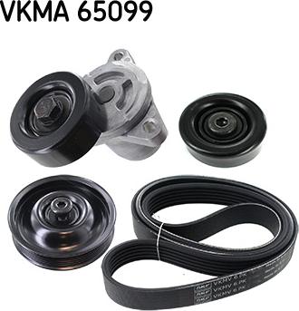 SKF VKMA 65099 - Kit Cinghie Poly-V autozon.pro