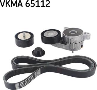 SKF VKMA 65112 - Kit Cinghie Poly-V autozon.pro