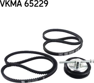 SKF VKMA 65229 - Kit cinghie trapezoidali autozon.pro