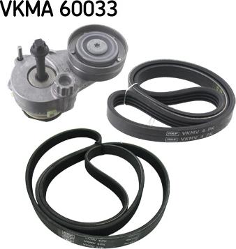 SKF VKMA 60033 - Kit Cinghie Poly-V autozon.pro