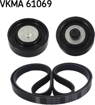 SKF VKMA 61069 - Kit Cinghie Poly-V autozon.pro