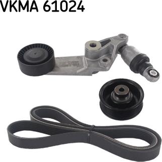 SKF VKMA 61024 - Kit Cinghie Poly-V autozon.pro