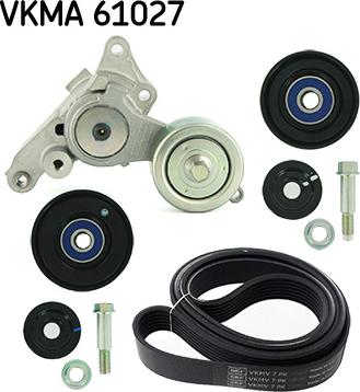 SKF VKMA 61027 - Kit Cinghie Poly-V autozon.pro