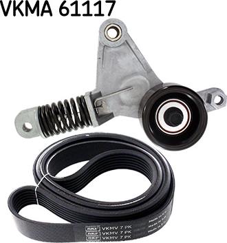 SKF VKMA 61117 - Kit Cinghie Poly-V autozon.pro