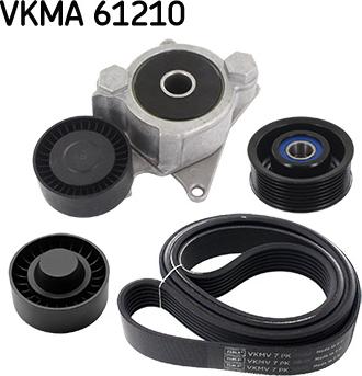 SKF VKMA 61210 - Kit Cinghie Poly-V autozon.pro