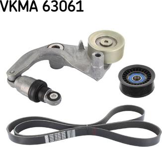 SKF VKMA 63061 - Kit Cinghie Poly-V autozon.pro