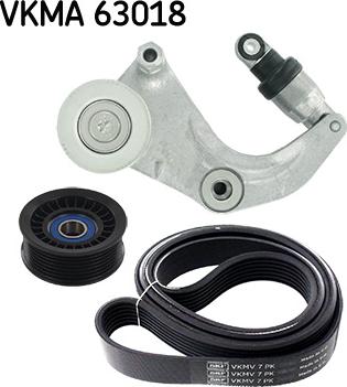 SKF VKMA 63018 - Kit Cinghie Poly-V autozon.pro