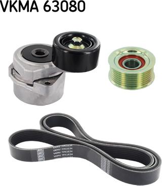 SKF VKMA 63080 - Kit Cinghie Poly-V autozon.pro