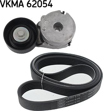 SKF VKMA 62054 - Kit Cinghie Poly-V autozon.pro