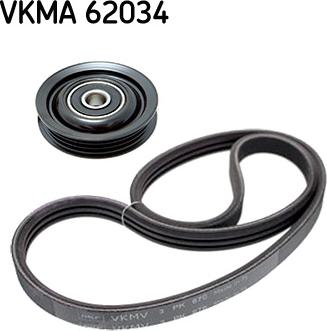 SKF VKMA 62034 - Kit Cinghie Poly-V autozon.pro