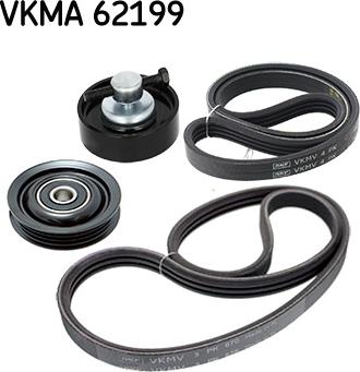 SKF VKMA 62199 - Kit Cinghie Poly-V autozon.pro