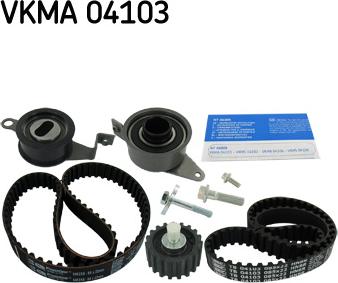 SKF VKMA 04103 - Kit cinghie dentate autozon.pro