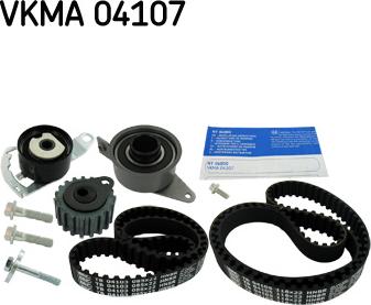 SKF VKMA 04107 - Kit cinghie dentate autozon.pro